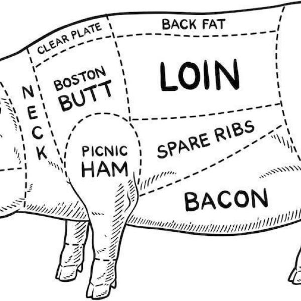 Pig Cut Chart